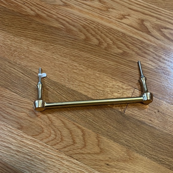 Anthropologie Hammered Brass Handle Extra Large NIB - Picture 7 of 13